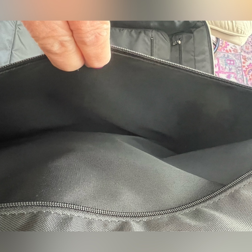 Louis Vuitton Black and Gray Checkered Travel Bag - Picture 5 of 14